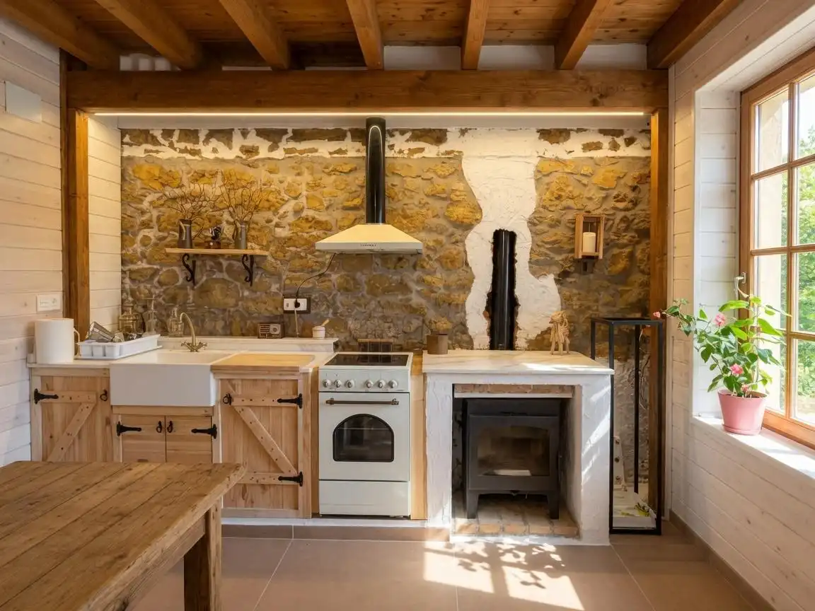 Küche von Country house zum Verkauf in Piloña
