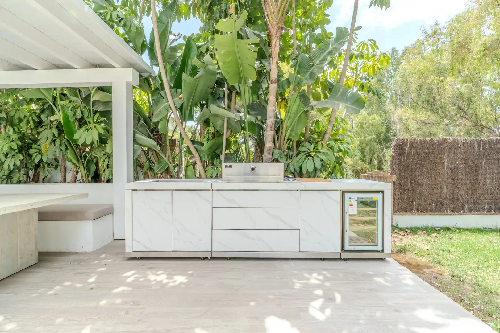 Jardí de Casa o xalet de lloguer en Marbella amb Aire condicionat, Calefacció i Jardí privat
