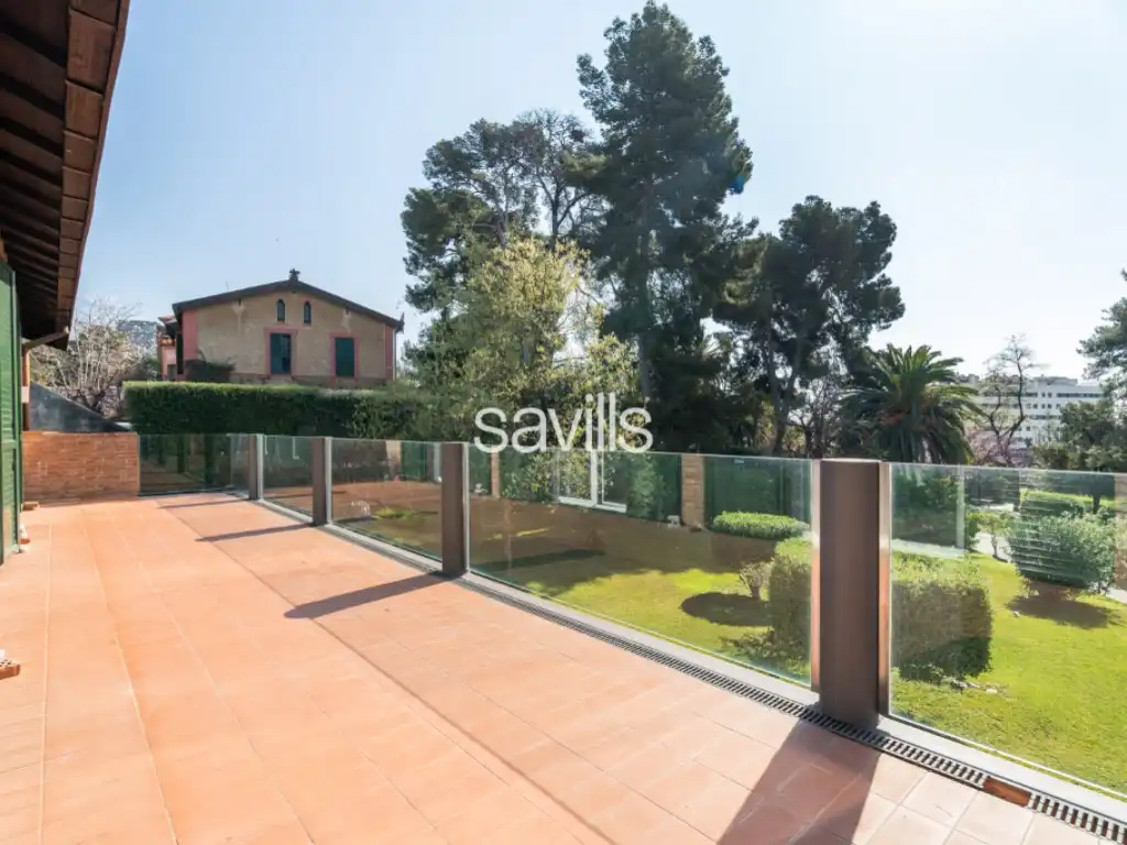 Terrasse von Haus oder Chalet zur Miete in Esplugues de Llobregat mit Privatgarten, Terrasse und Schwimmbad