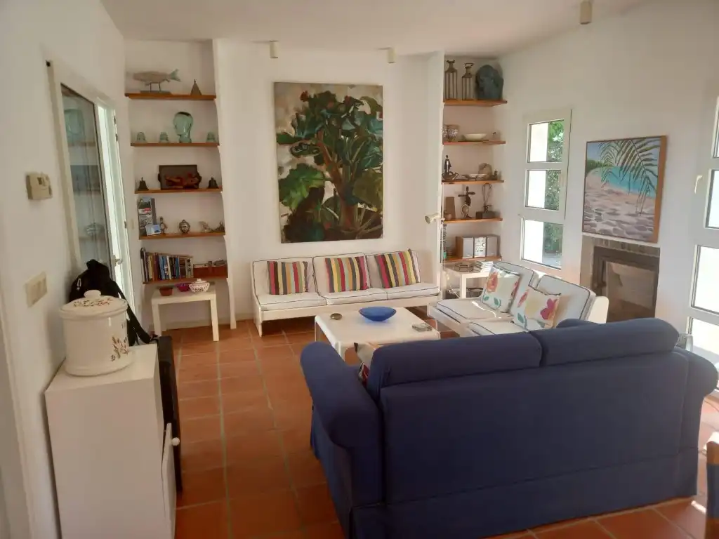 Living room of Houses for sale in Jávea / Xàbia  with Air Conditioner, Heating and Oven