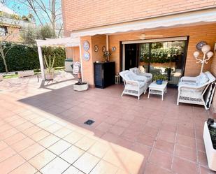 Garden of Planta baja to rent in Las Rozas de Madrid  with Air Conditioner, Heating and Private garden