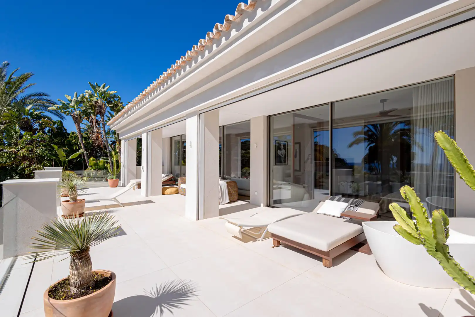 Terrassa de Casa o xalet de lloguer en Marbella amb Calefacció, Jardí privat i Terrassa