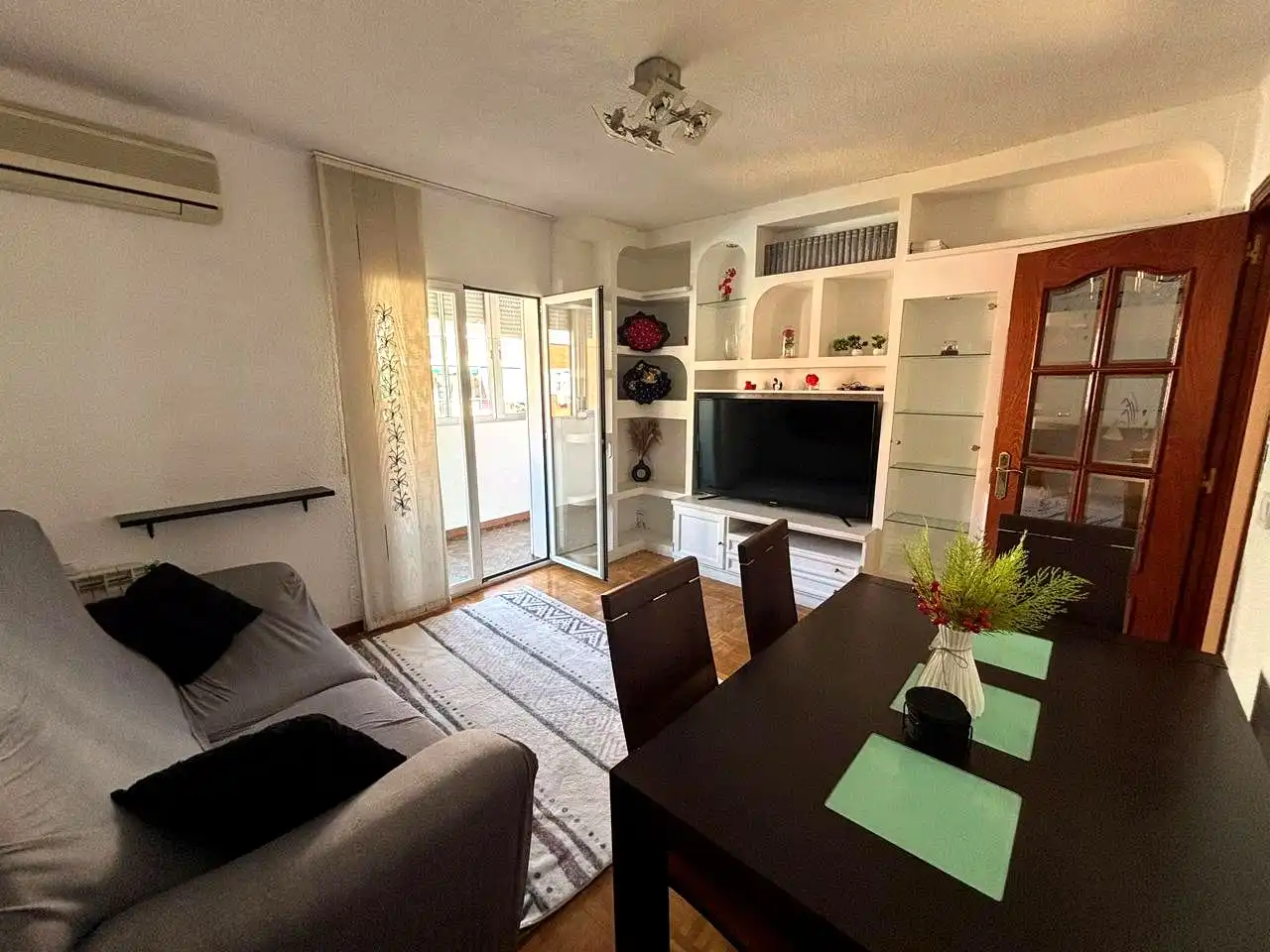 Living room of Flat for rent in Madrid  with Terrace