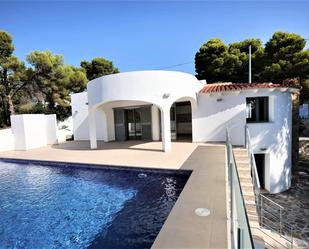 Piscina de Casa o xalet en venda en Benissa amb Aire condicionat, Terrassa i Piscina