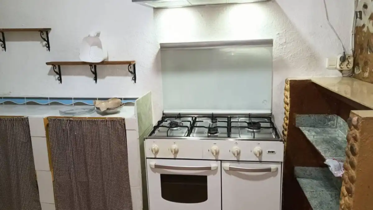 Cuina de Apartament per a compartir en Castellón de la Plana / Castelló de la Plana amb Moblat, Forn i Rentadora