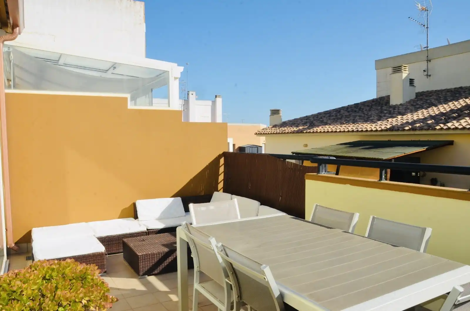 Terrasse von Dachboden zum Verkauf in Dénia mit Klimaanlage, Heizung und Terrasse