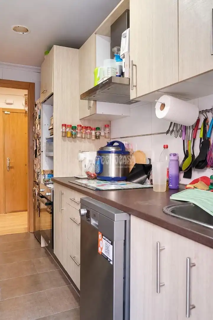 Küche von Wohnung zum Verkauf in Madrid mit Klimaanlage, Heizung und Terrasse