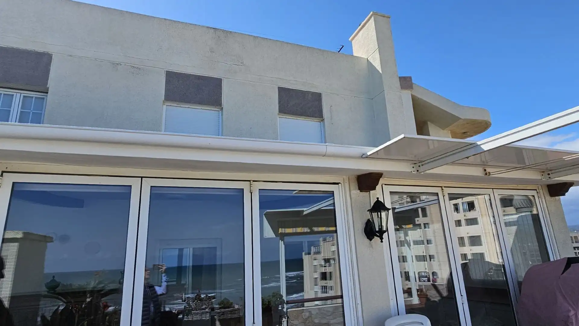 Vista exterior de Apartamento en venta en Oropesa del Mar / Orpesa con Aire acondicionado, Calefacción y Terraza