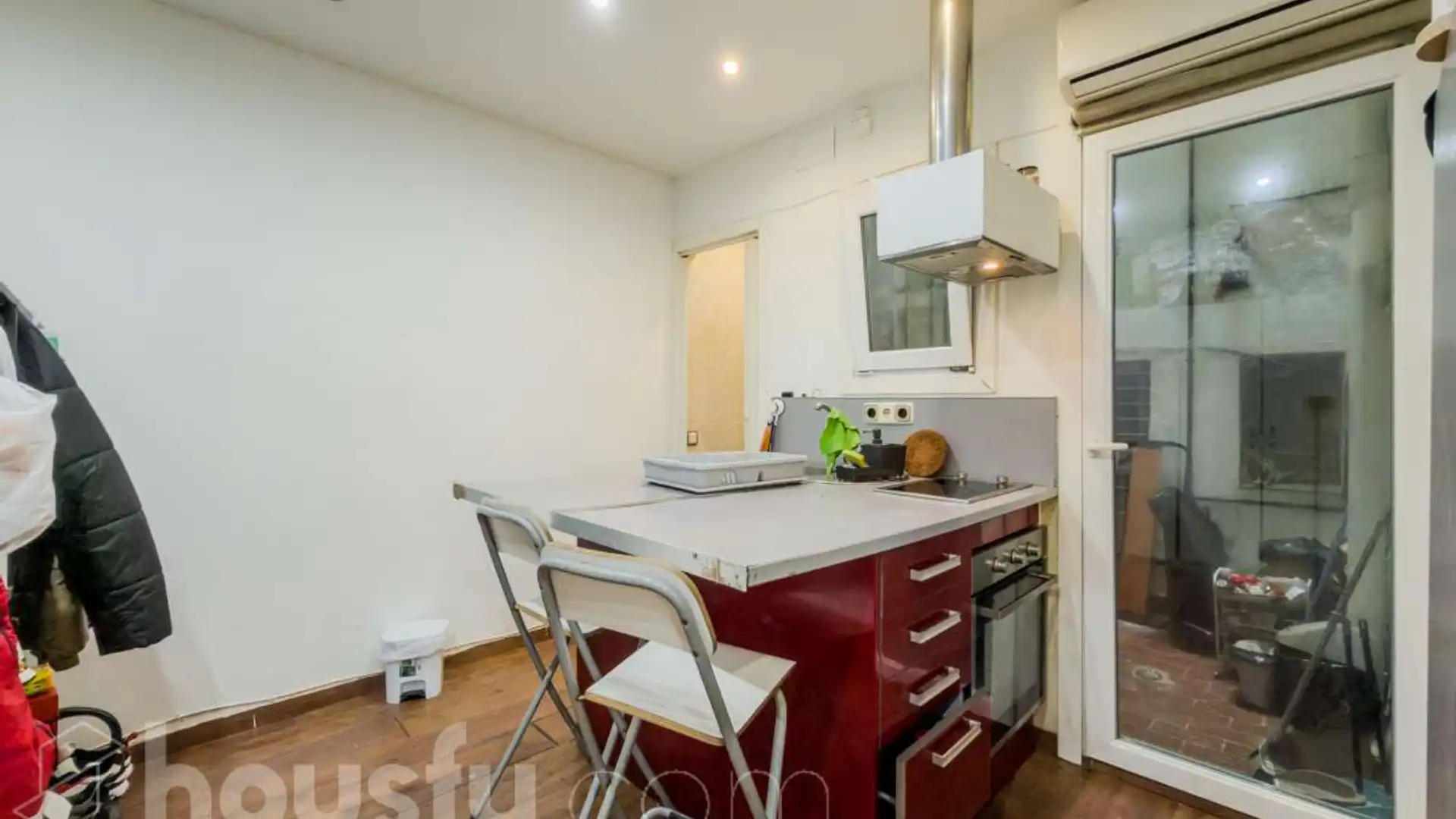 Cocina de Piso en venta en  Barcelona Capital con Aire acondicionado