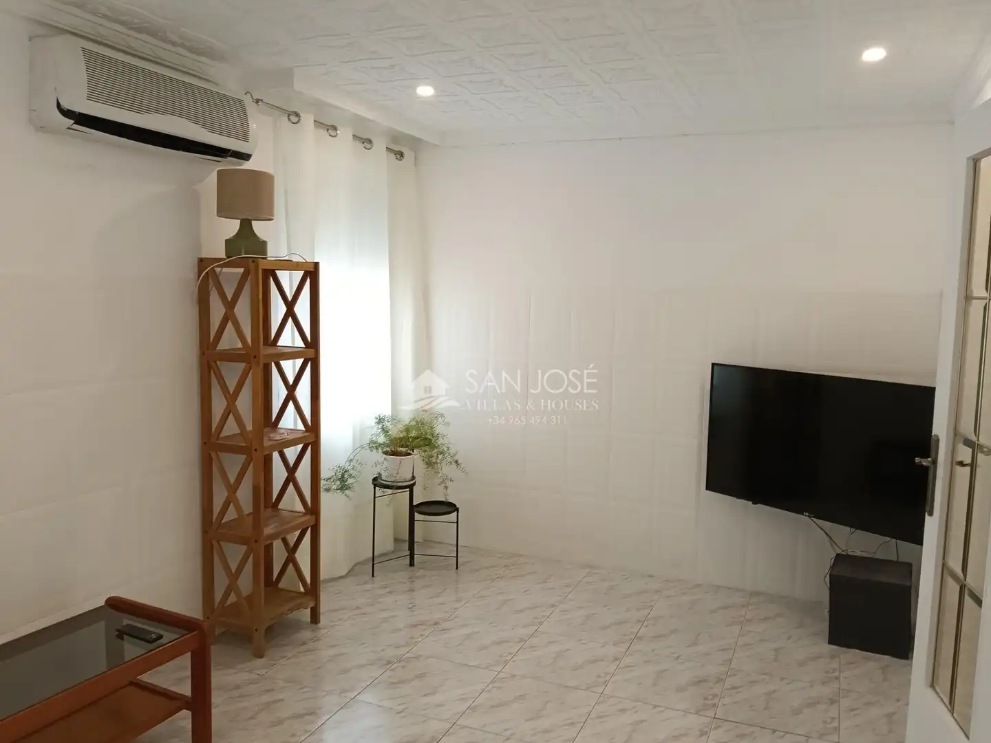 Sala de estar de Casa o chalet de alquiler en Aspe con Aire acondicionado, Terraza y Trastero