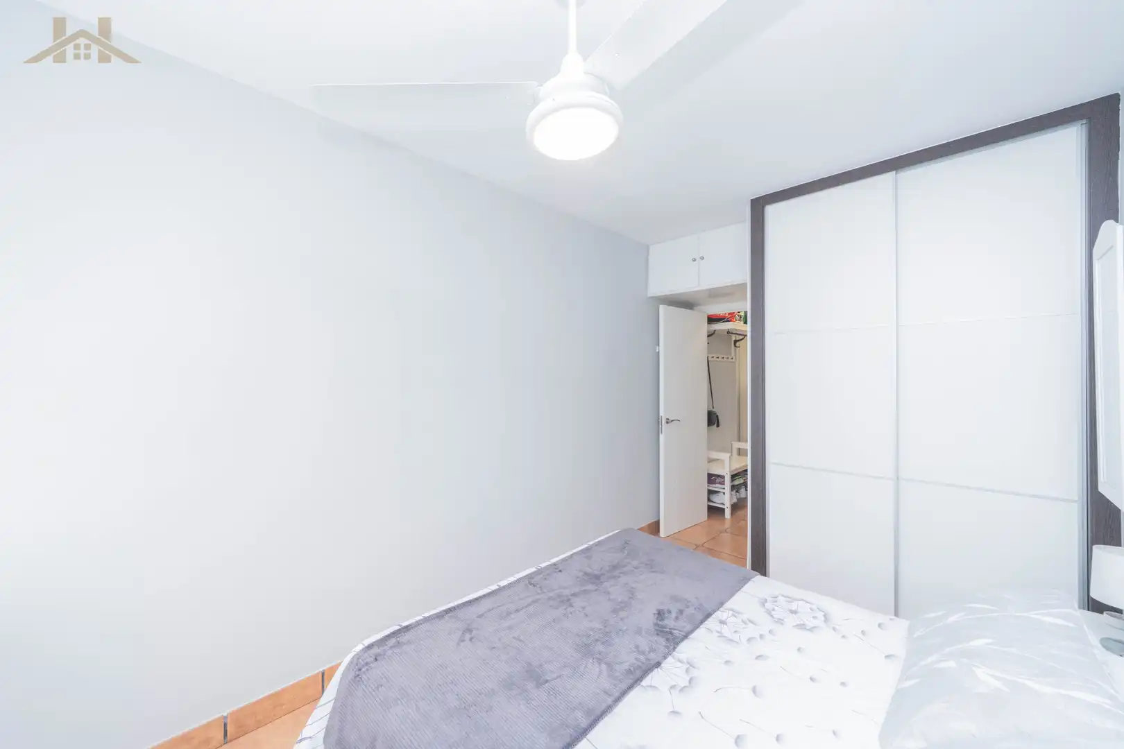 Schlafzimmer von Wohnung zum Verkauf in Galapagar mit Klimaanlage, Heizung und Balkon
