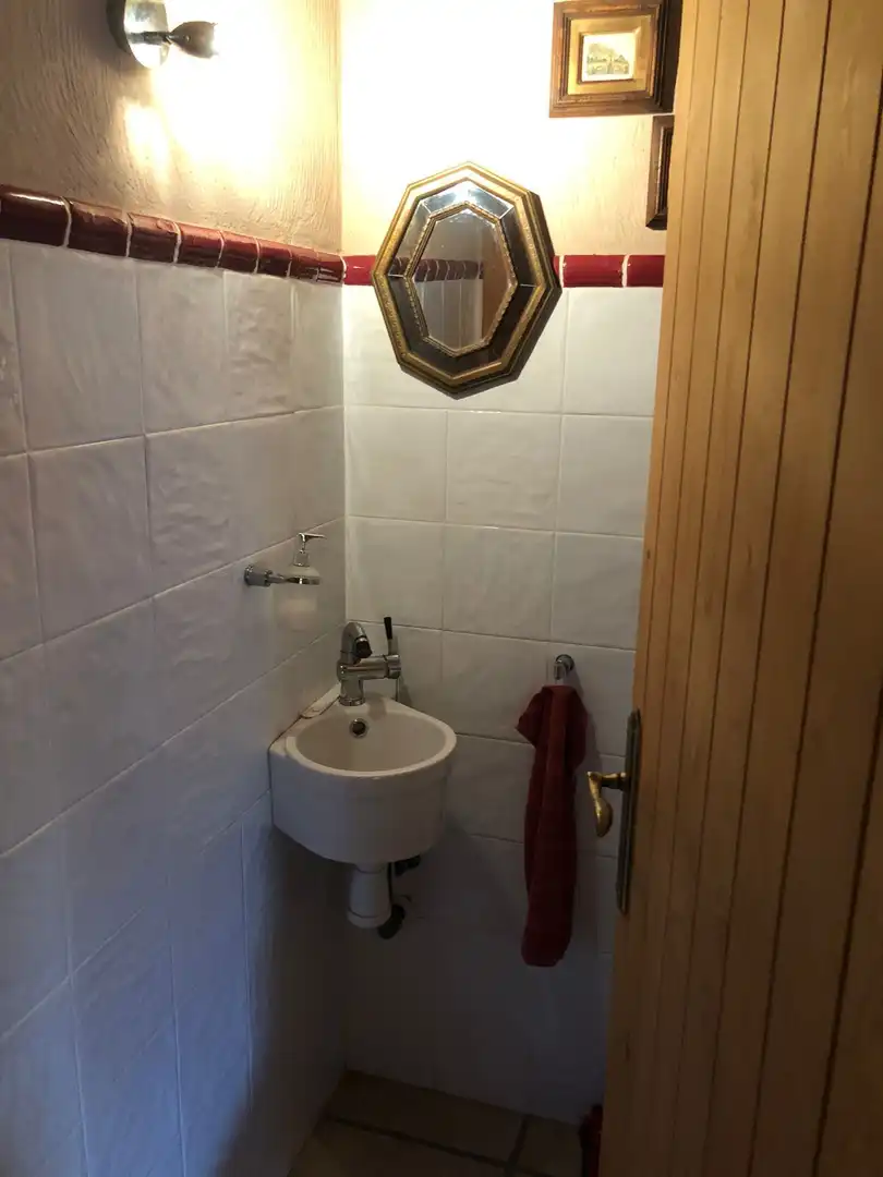 Badezimmer von Wohnungen zum Verkauf in La Vall d'Alcalà mit Klimaanlage und Möbliert