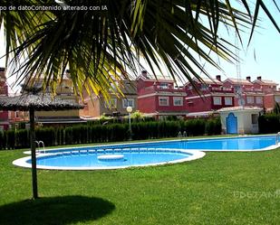 Piscina de Casa o xalet de lloguer en Moncada amb Aire condicionat, Calefacció i Jardí privat