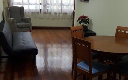 Sala d'estar de Apartament de lloguer en Pontevedra Capital  amb Calefacció, Parquet i Moblat