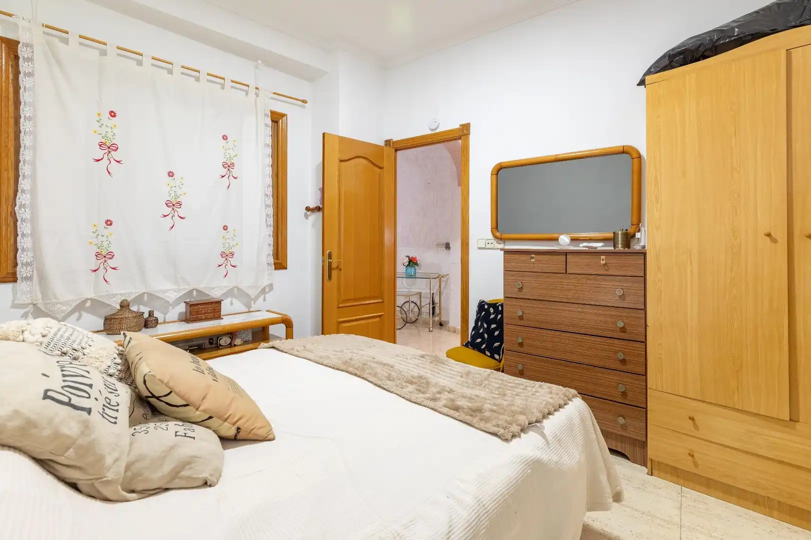 Dormitori de Casa adosada en venda en Benigànim amb Aire condicionat, Calefacció i Terrassa