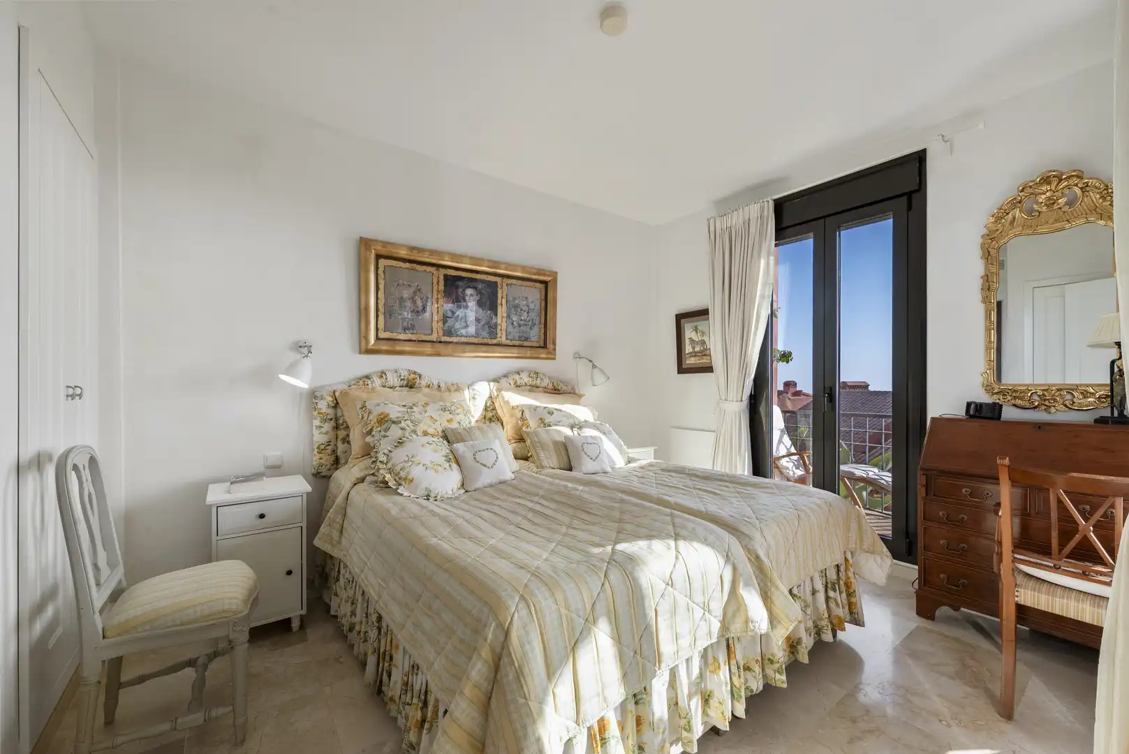 Bedroom of Ground floor for sale in Mijas  with Air Conditioner, Terrace and Swimming Pool