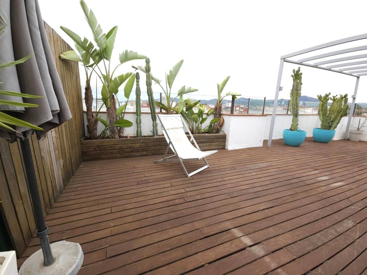 Terrace of Flat for sale in Sant Joan Despí  with Air Conditioner, Heating and Terrace