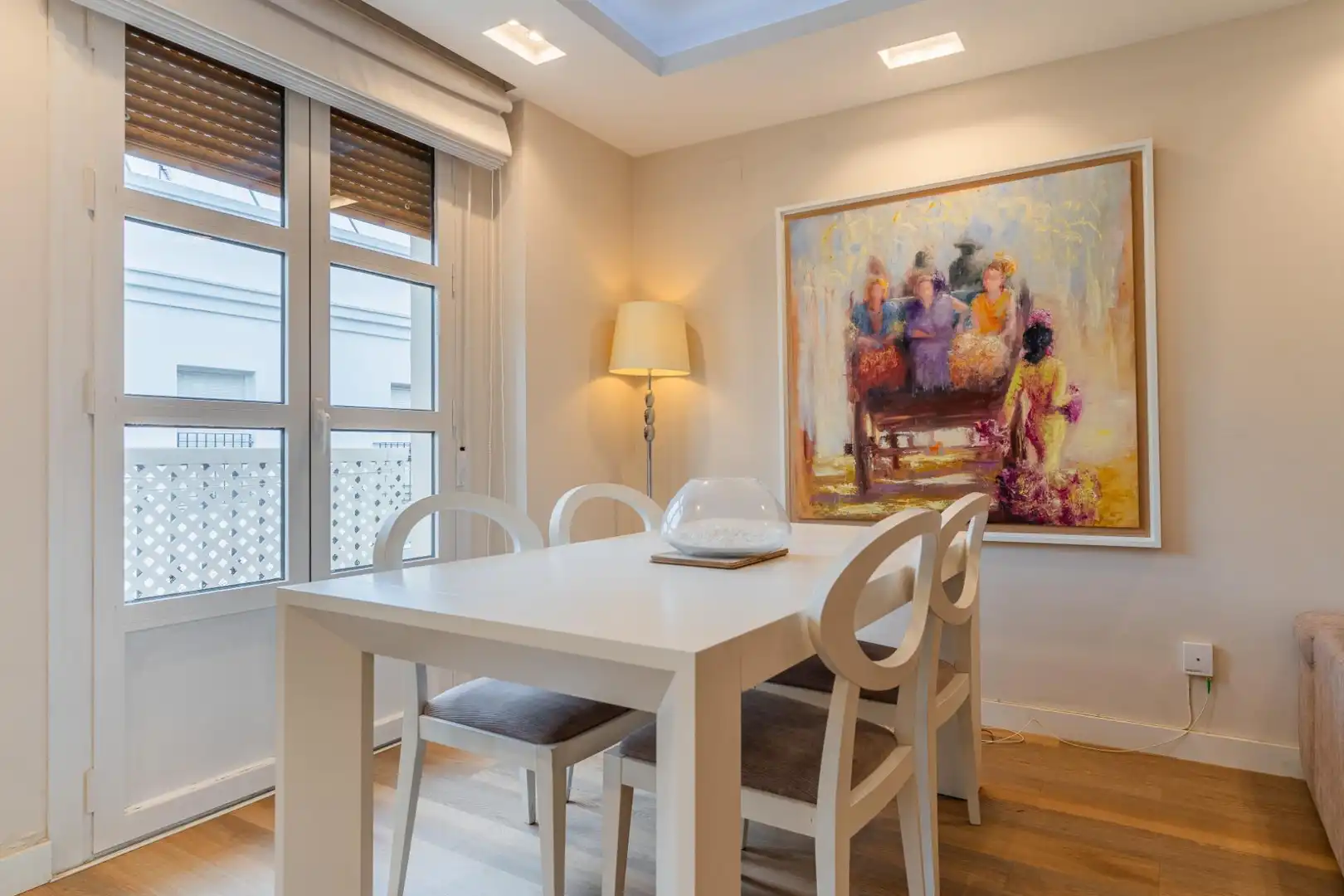 Dining room of Flat for sale in Jerez de la Frontera  with Air Conditioner, Storage room and Furnished