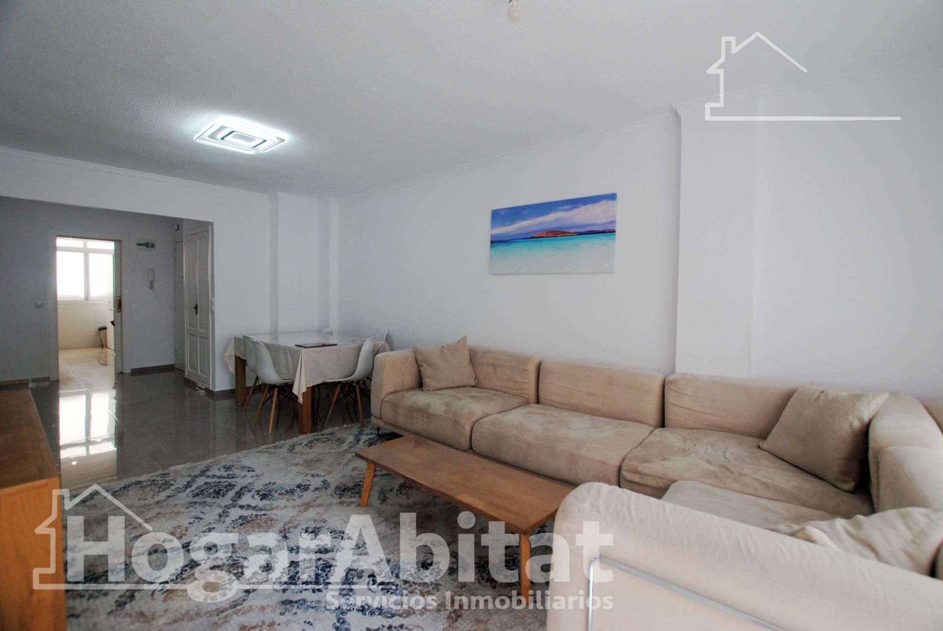 Sala d'estar de Pis en venda en Gandia amb Aire condicionat, Calefacció i Terrassa