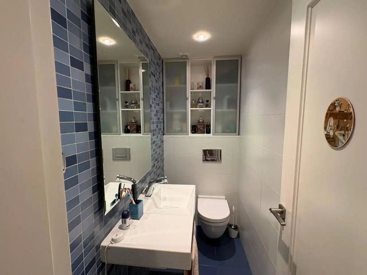 Baño de Casa adosada en venta en Binéfar con Aire acondicionado, Calefacción y Jardín privado