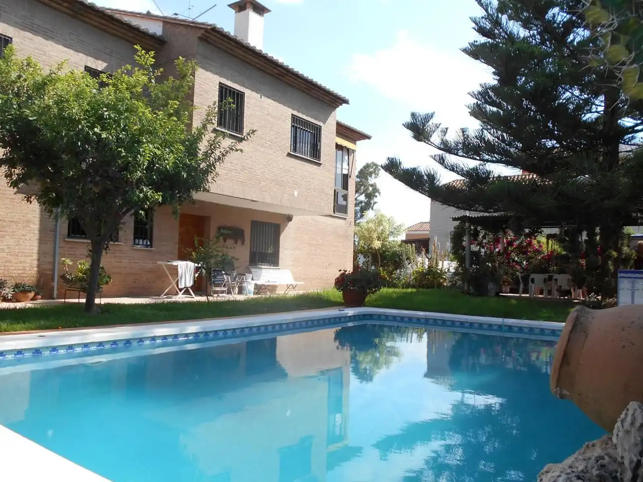Garden of Houses for sale in Burriana / Borriana  with Air Conditioner, Private garden and Terrace