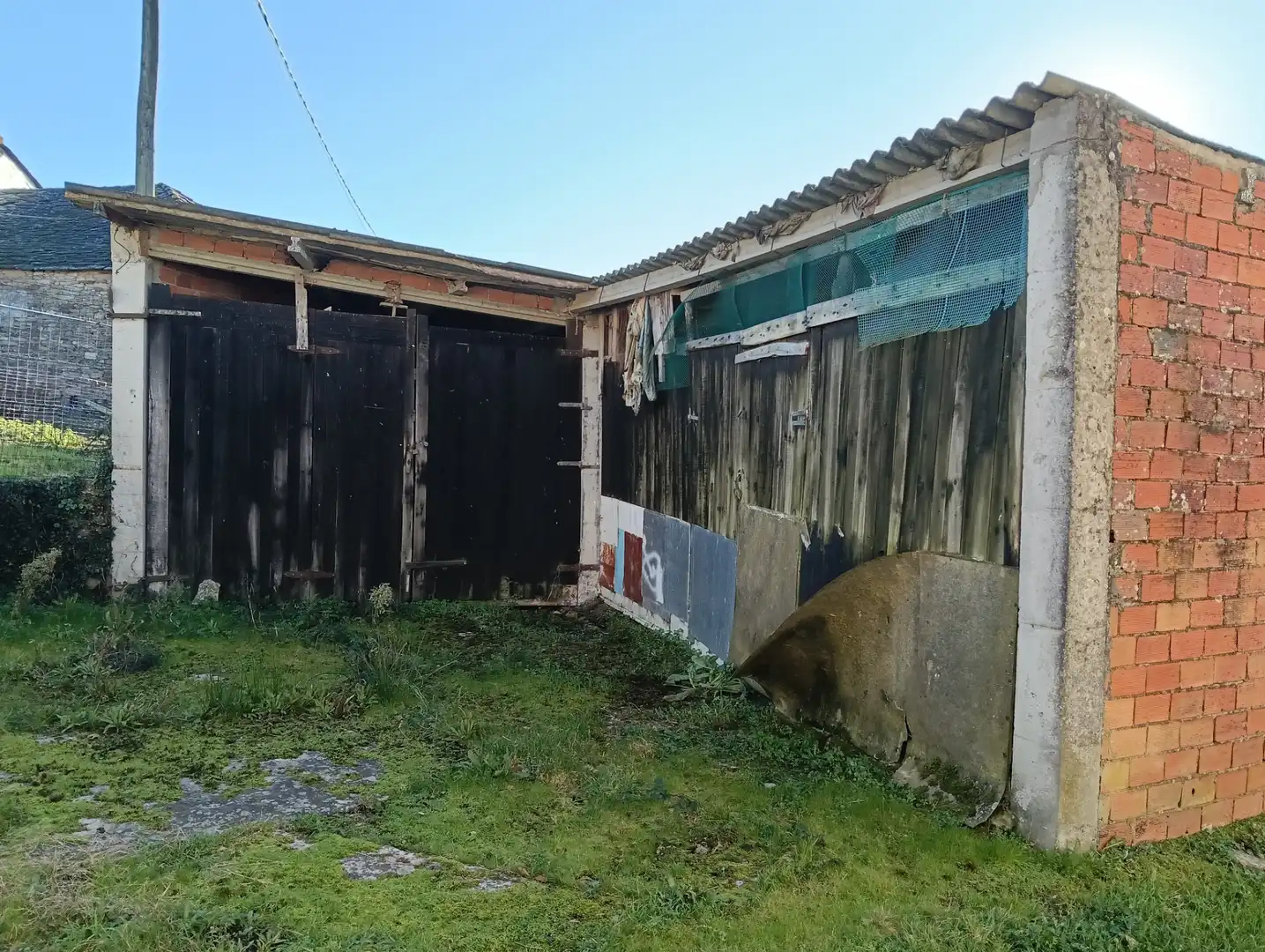 Vista exterior de Casa o chalet en venta en Friol con Jardín privado y Trastero