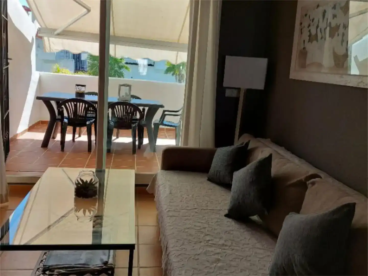 Living room of Flat for rent in Islantilla  with Air Conditioner, Private garden and Storage room