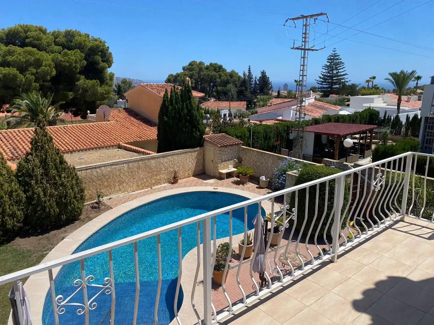 Piscina de Casa o chalet en venta en La Nucia con Aire acondicionado, Calefacción y Jardín privado