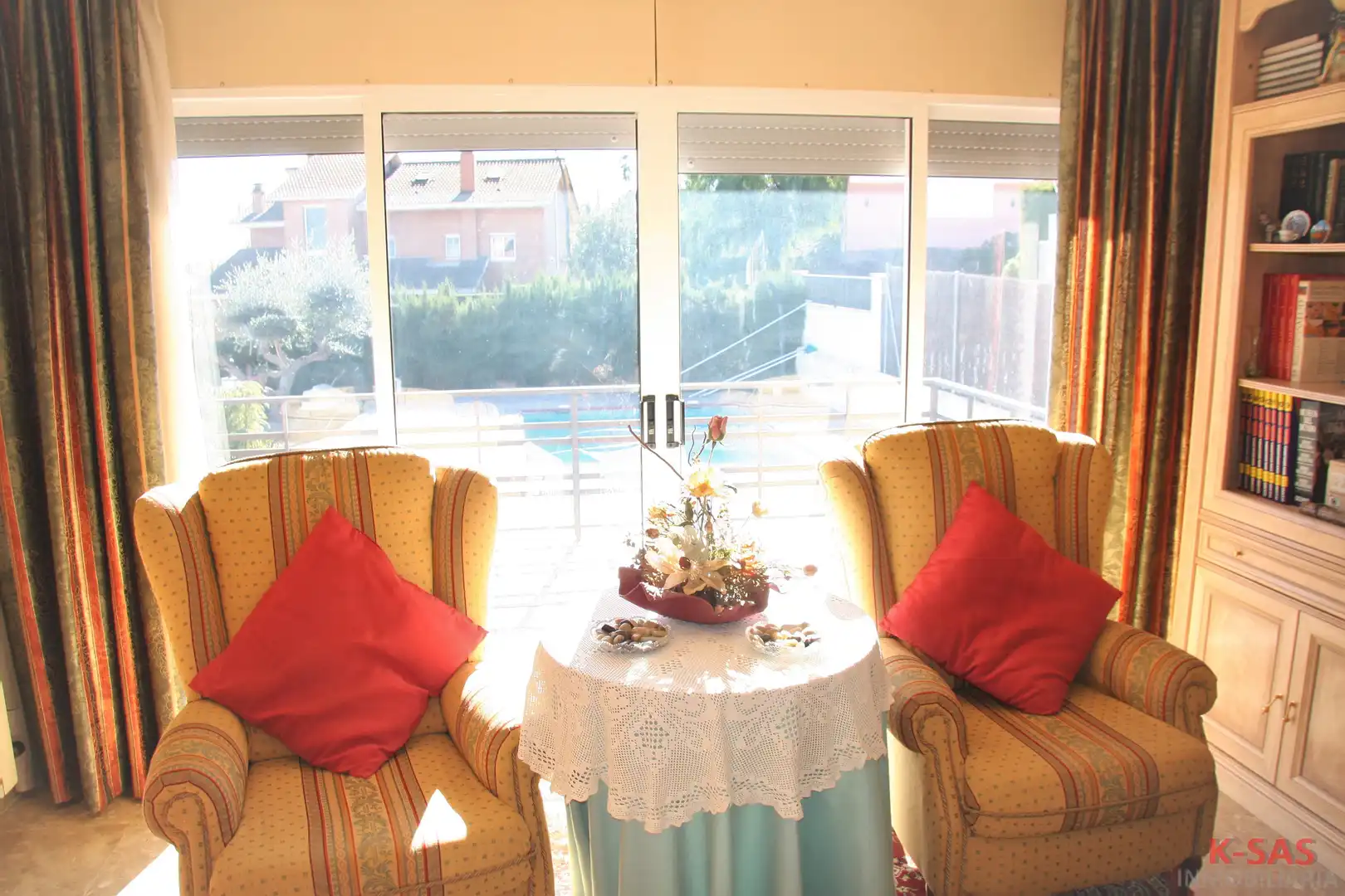 Sala d'estar de Casa o xalet en venda en Tarragona amb Aire condicionat, Calefacció i Jardí privat
