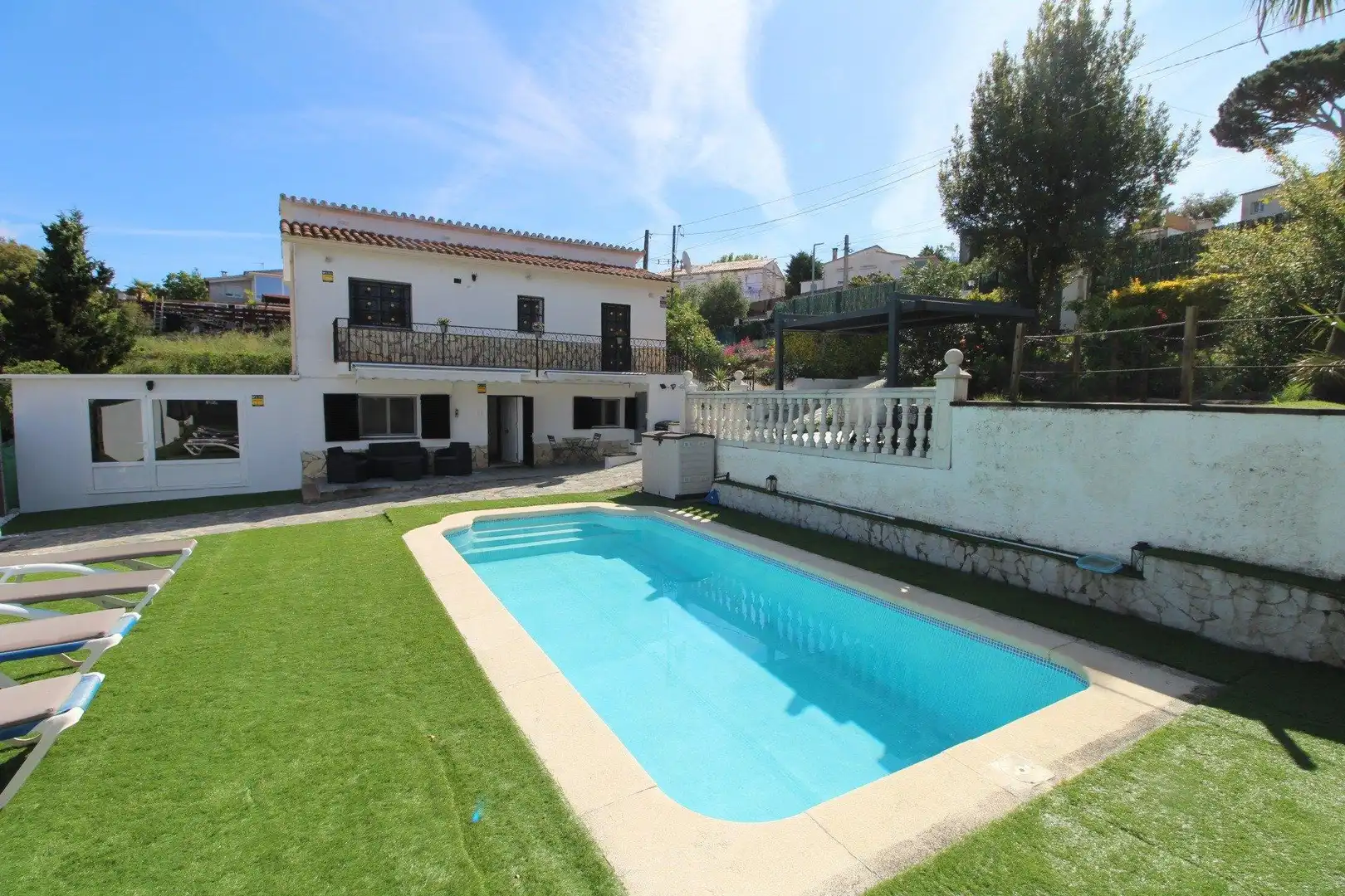 Piscina de Casa o xalet en venda en Lloret de Mar amb Terrassa i Piscina
