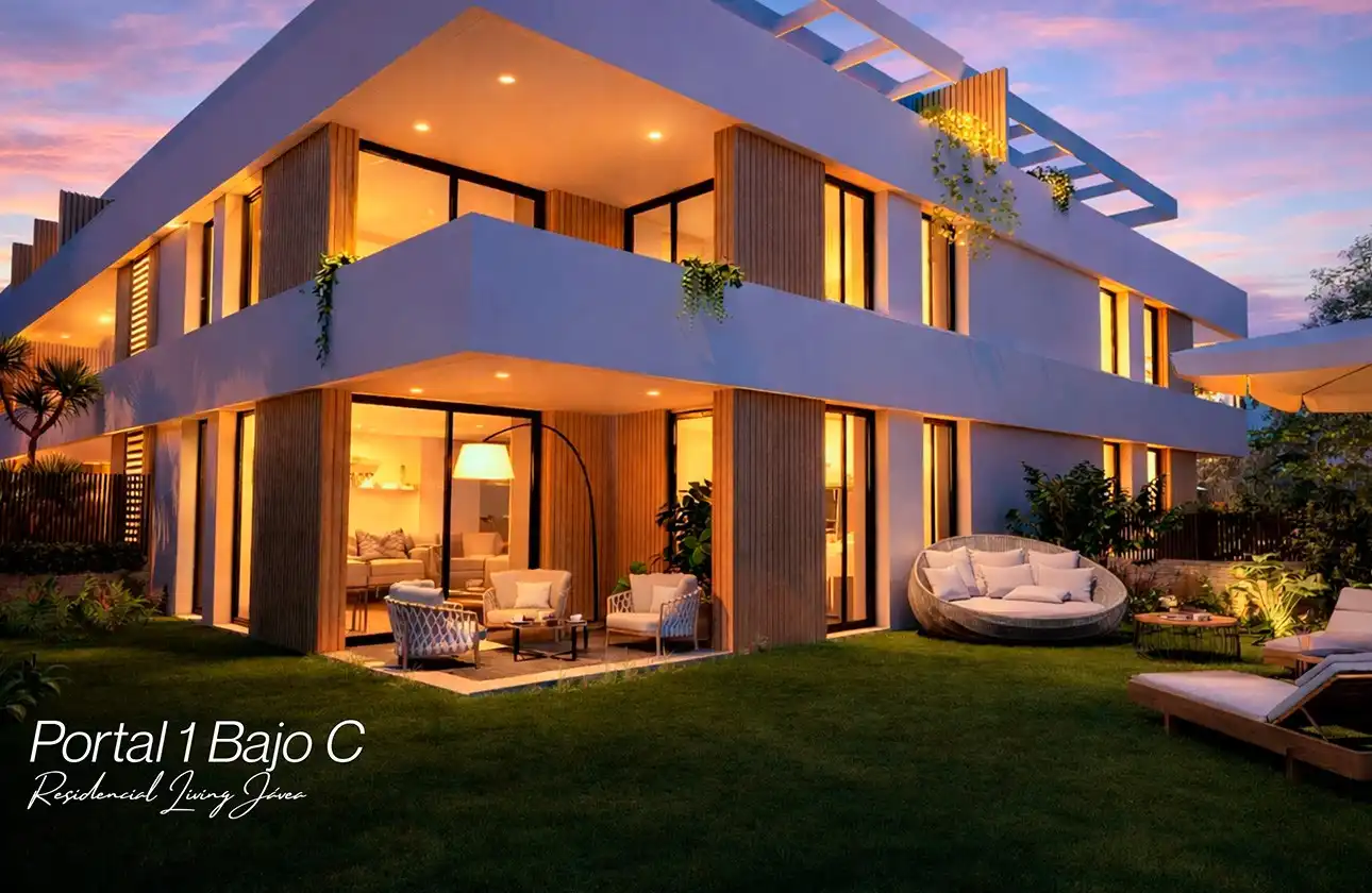 Terrace of Apartments for sale in Jávea / Xàbia  with Air Conditioner, Heating and Private garden