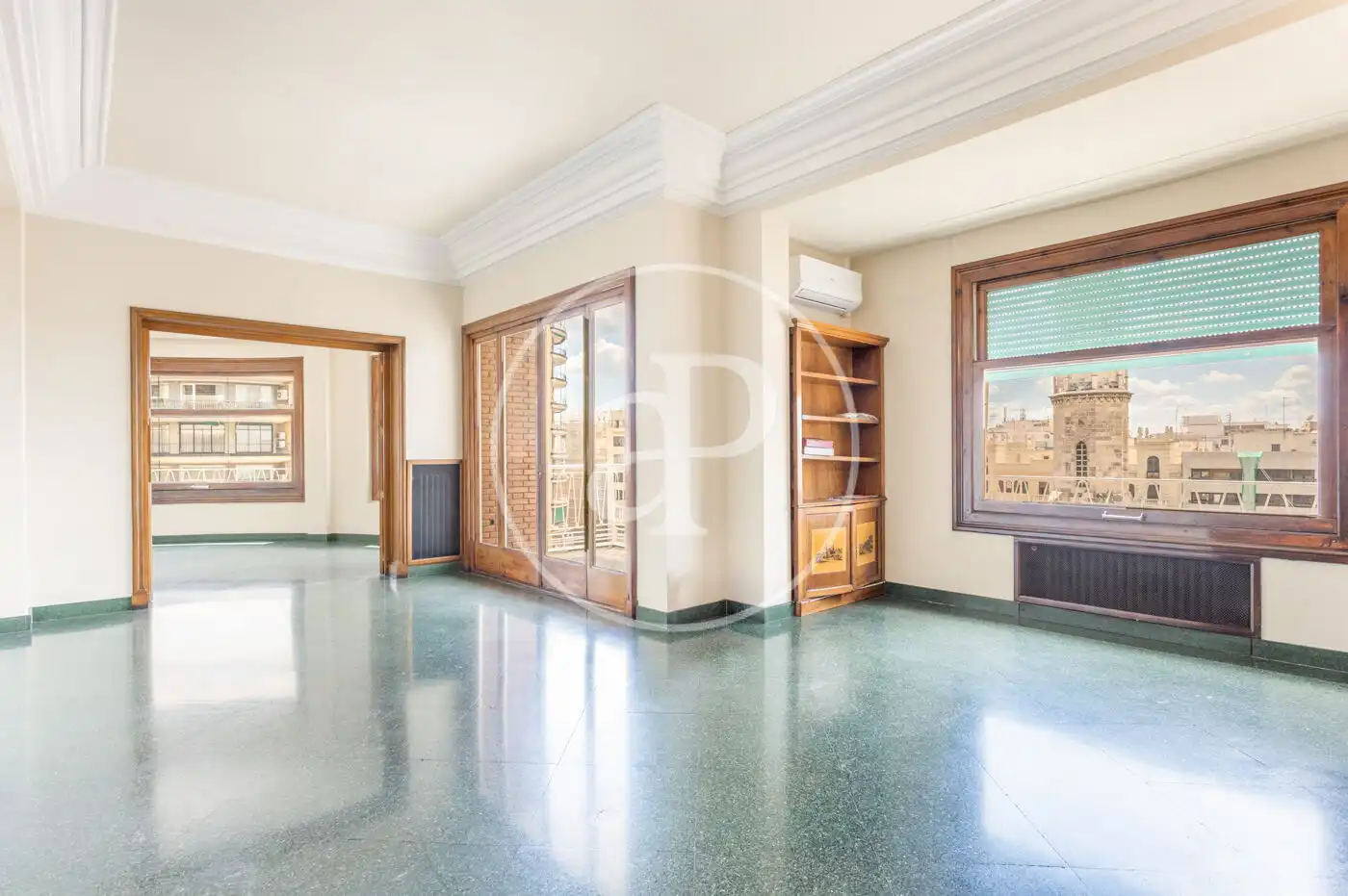 Sala d'estar de Pis de lloguer en Valencia amb Aire condicionat, Calefacció i Balcó