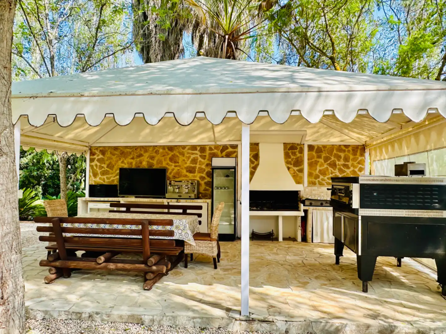 Jardín de Casa o chalet en venta en Sant Joan de Labritja con Aire acondicionado, Calefacción y Jardín privado