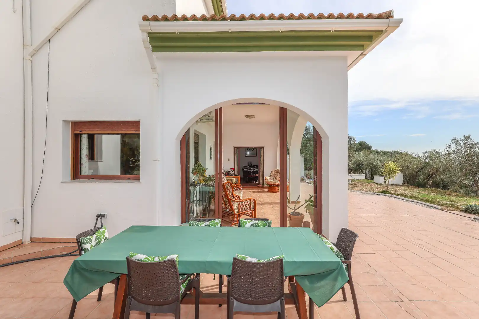 Jardín de Casa o chalet en venta en Casarabonela con Aire acondicionado, Jardín privado y Piscina