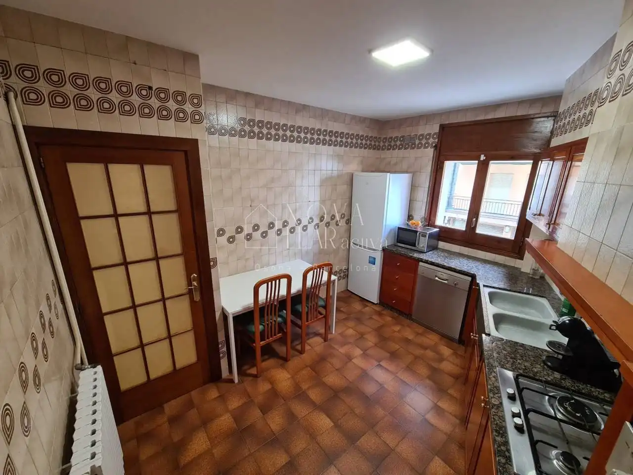Kitchen of Flat for sale in Vic  with Heating, Terrace and Balcony
