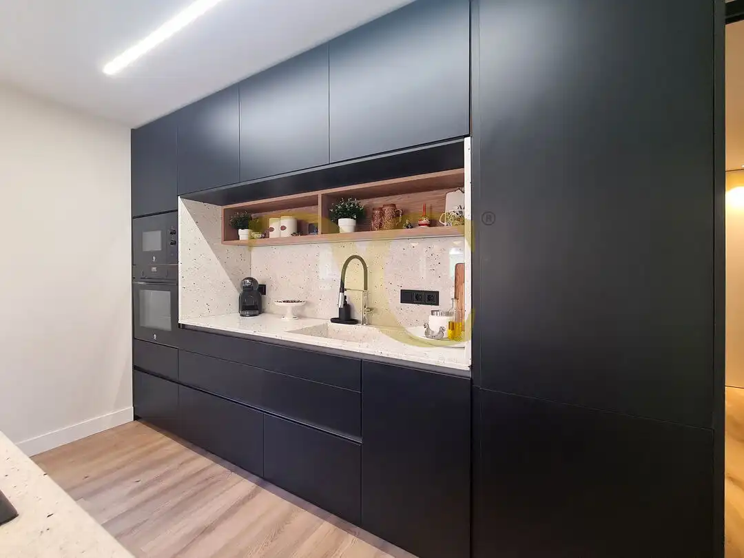 Küche von Wohnung zum Verkauf in Gijón  mit Heizung und Möbliert