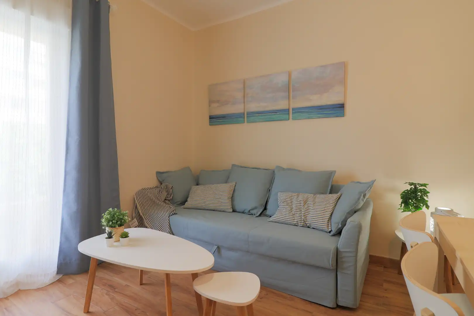 Living room of Flat for share in Málaga  with Air Conditioner, Heating and Terrace
