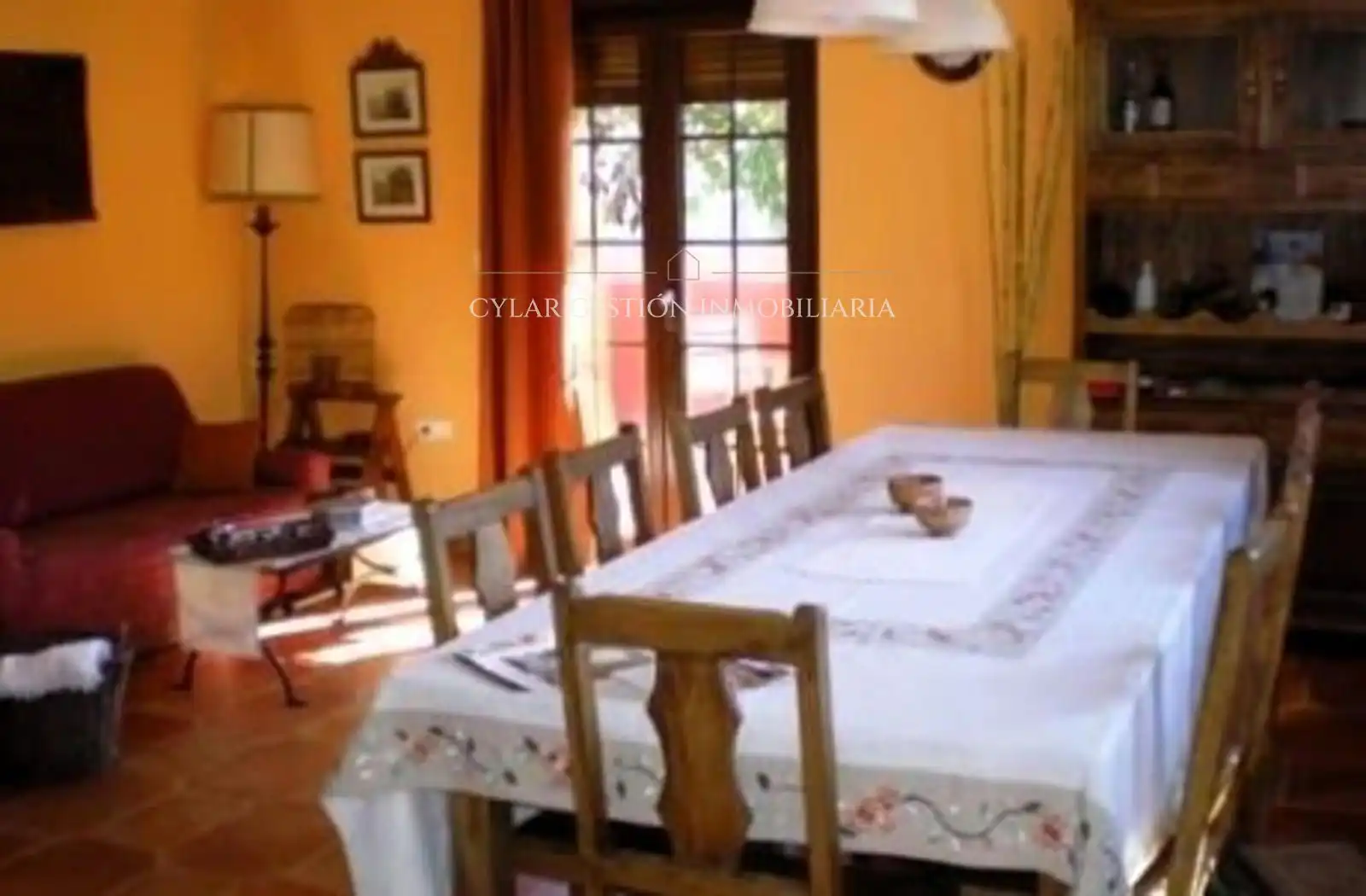 Dining room of Houses for sale in La Calzada de Béjar   with Heating, Private garden and Terrace