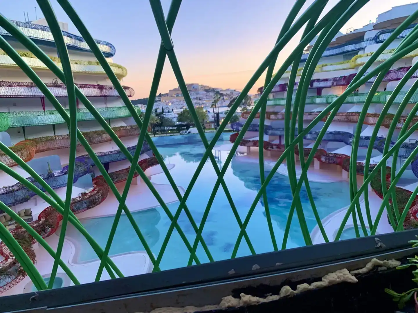 Schwimmbecken von Wohnungen zur Miete in Eivissa mit Klimaanlage, Schwimmbad und Balkon