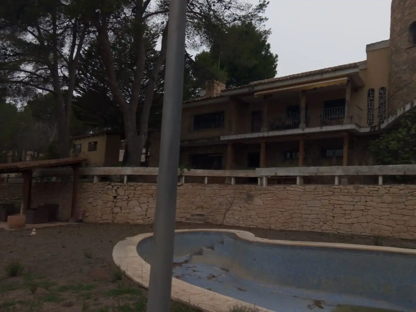 Vista exterior de Casa o xalet en venda en Tibi amb Calefacció, Jardí privat i Terrassa