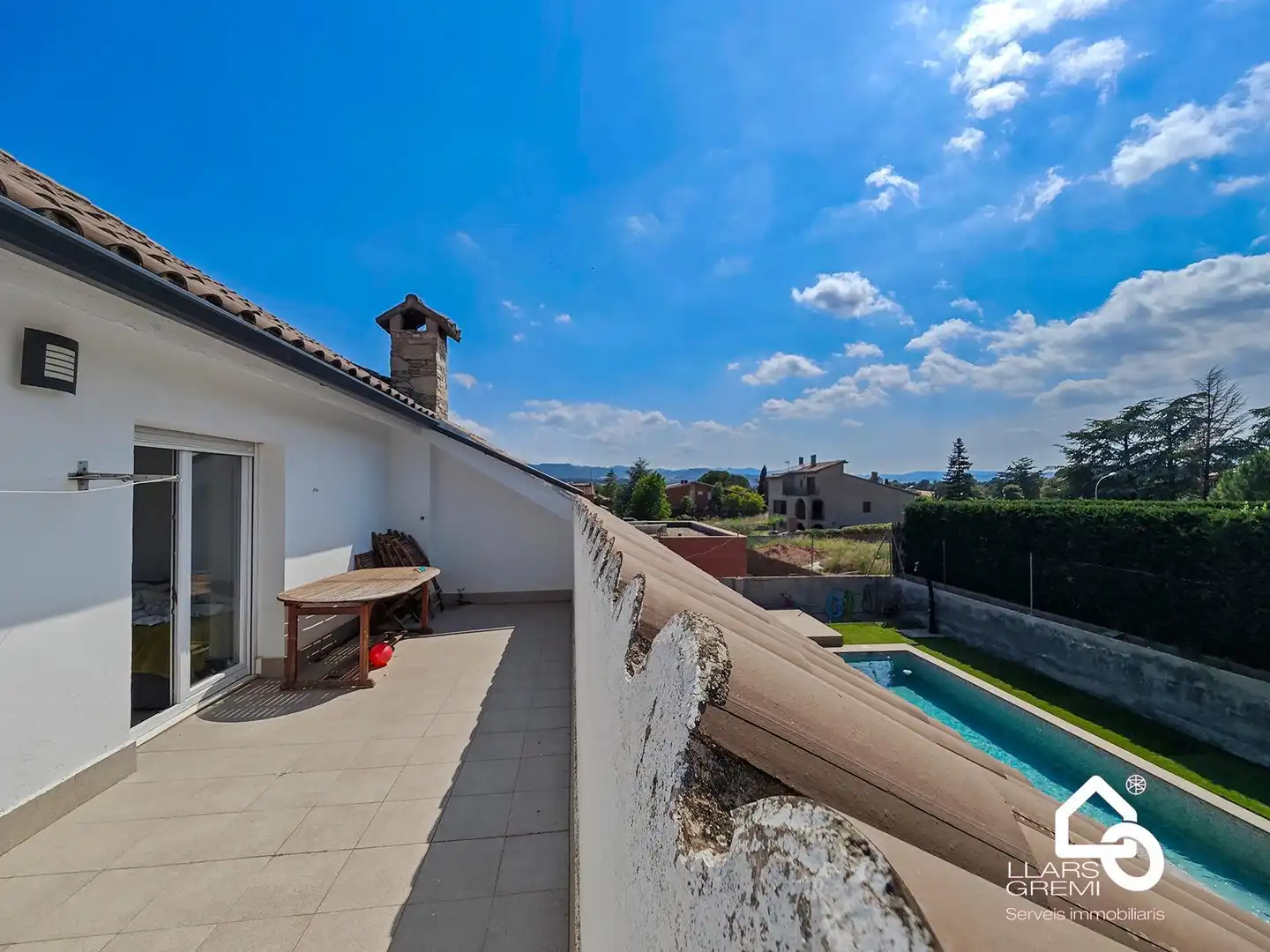 Terraza de Casa o chalet en venta en Igualada con Calefacción, Jardín privado y Terraza