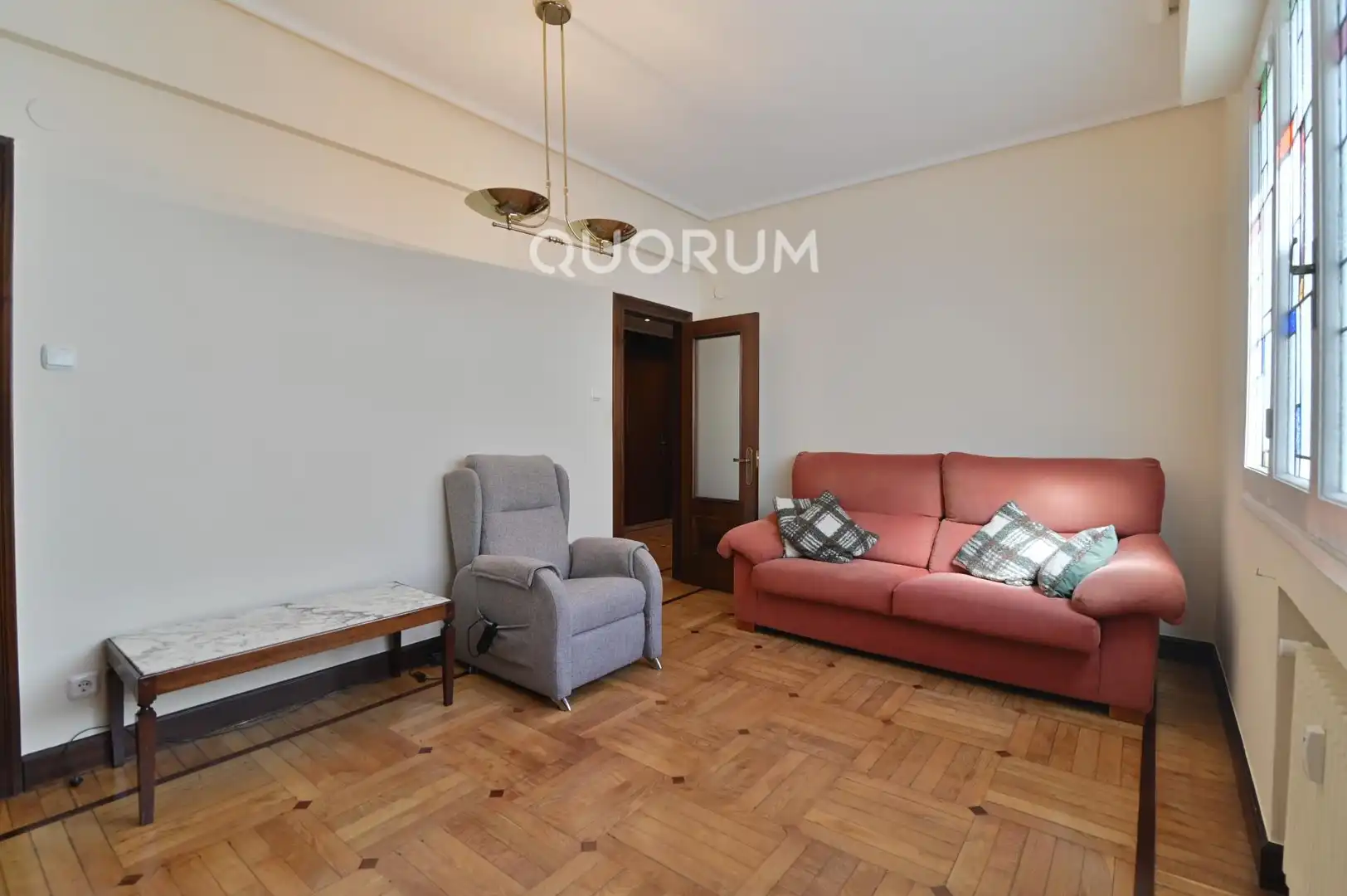 Living room of Attic for sale in Bilbao   with Heating, Terrace and Storage room