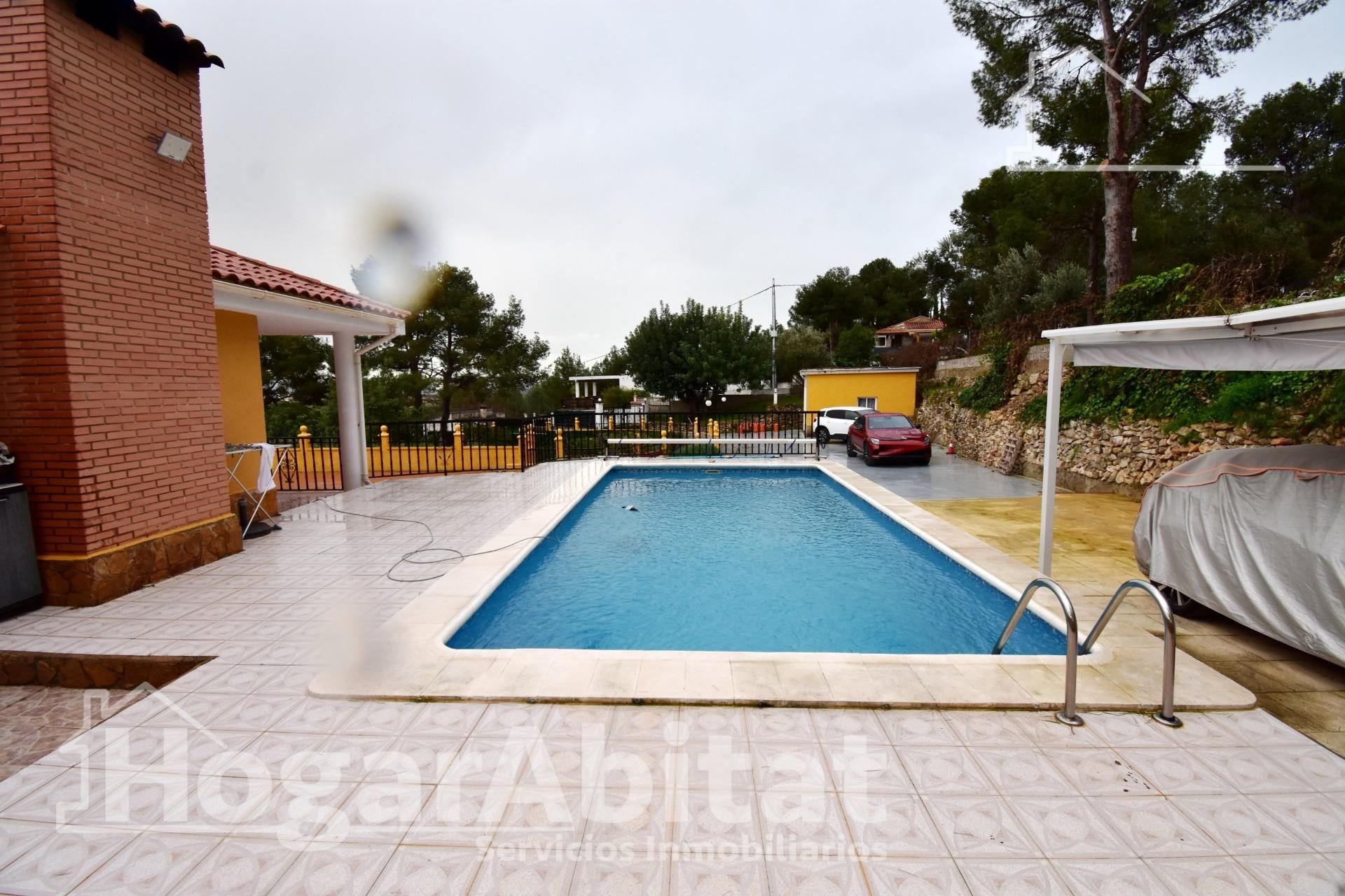 Piscina de Casa o chalet en venta en Godelleta con Aire acondicionado, Jardín privado y Terraza