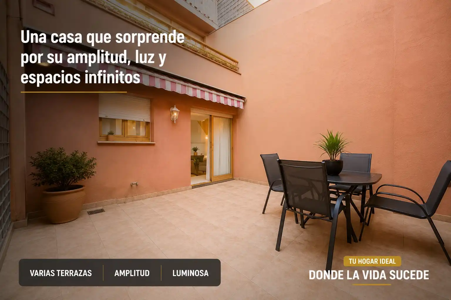 Terraza de Casa o chalet en venta en Terrassa con Calefacción y Terraza