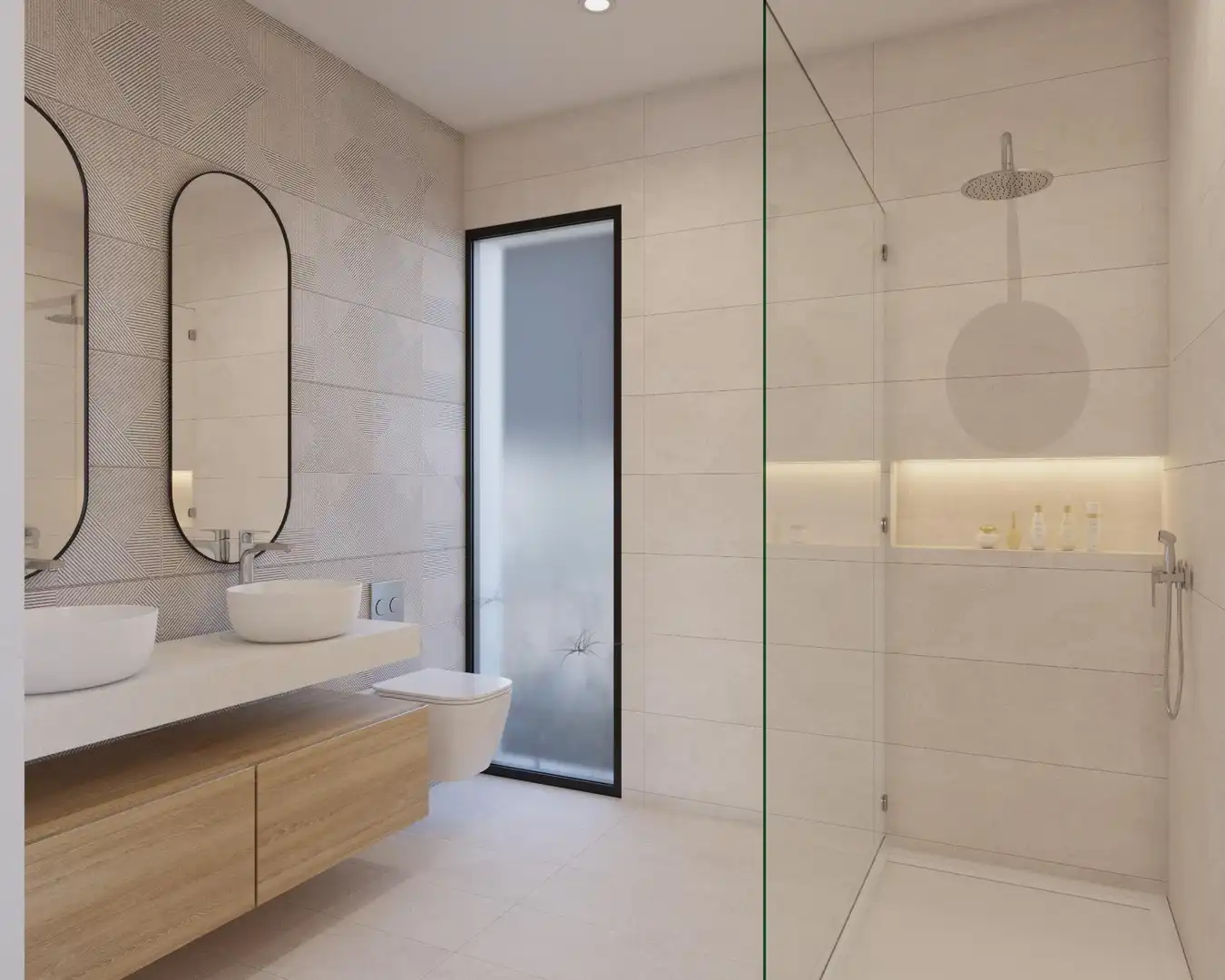 Baño de Casa o chalet en venta en Fuente Álamo de Murcia con Aire acondicionado, Calefacción y Jardín privado