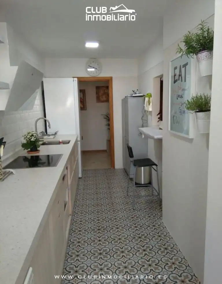Cocina de Piso de alquiler en Santa Cruz de Tenerife con Aire acondicionado, Terraza y Balcón