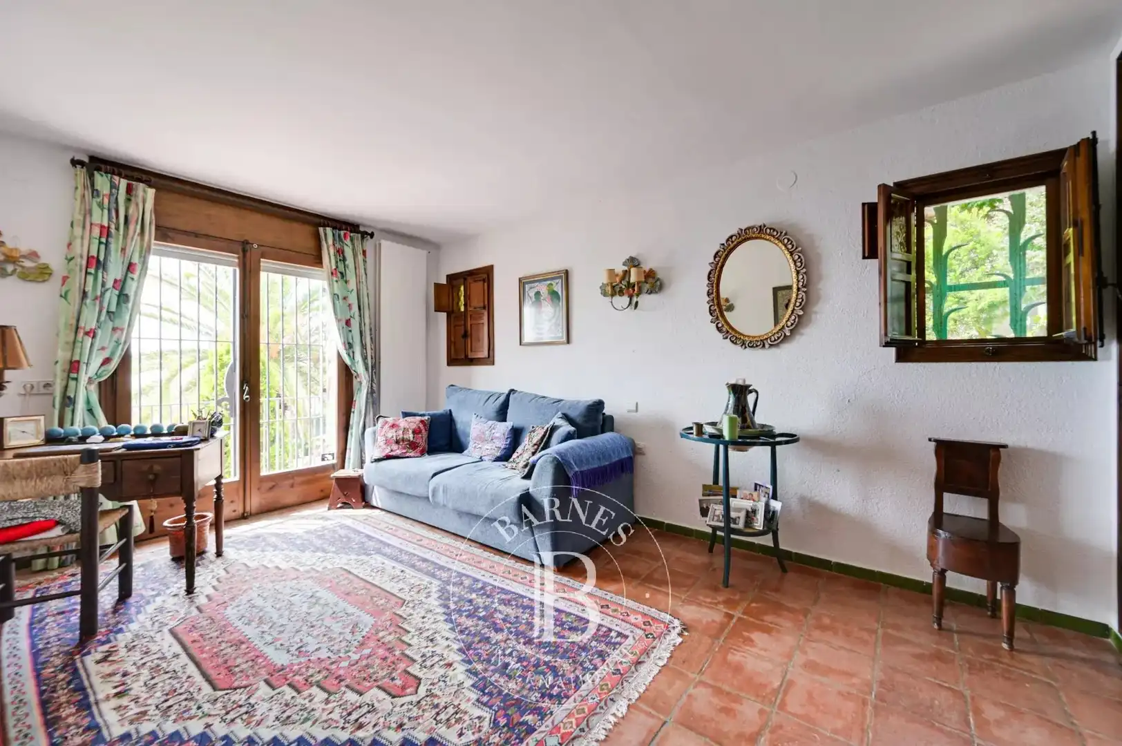 Sala d'estar de Casa o xalet en venda en Lloret de Mar amb Aire condicionat, Calefacció i Jardí privat