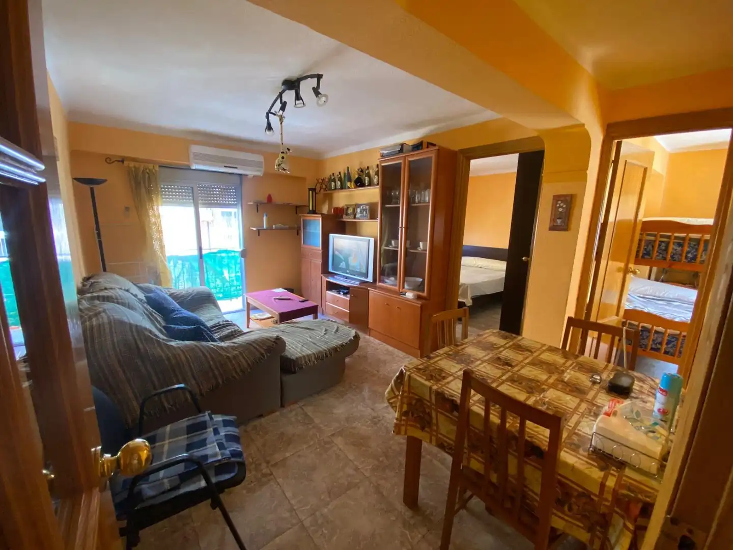 Exterior view of Flat for rent in Granada  with Air Conditioner, Heating and Furnished