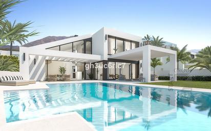 Garden of House or chalet for sale in Mijas  with Air Conditioner, Terrace and Swimming Pool