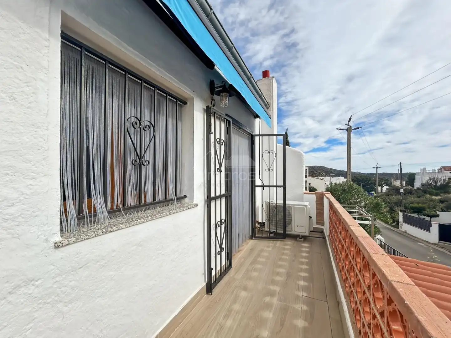 Terraza de Casa o chalet de alquiler en Roses con Aire acondicionado, Jardín privado y Terraza